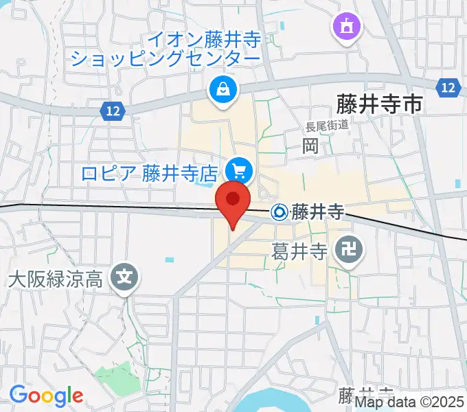 藤井寺JAMJAMの地図