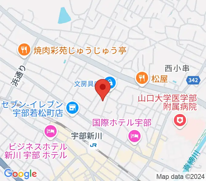 スタジオベースカルチャーの地図