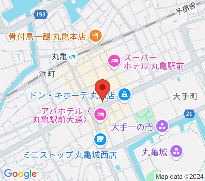 musiCafeマイゴの地図