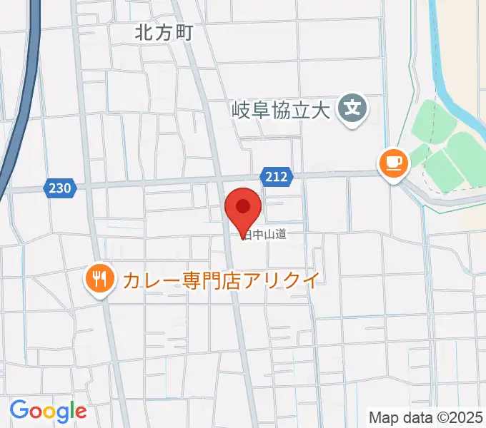 110STUDIOの地図