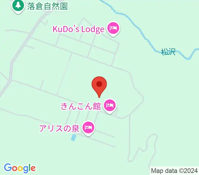 白馬アコースティックの地図