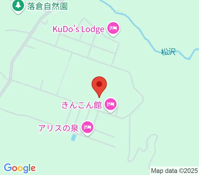 白馬アコースティックの地図