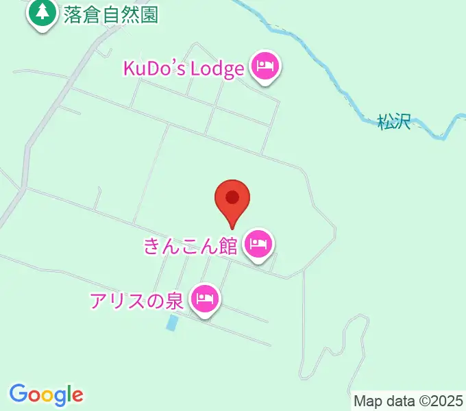 白馬アコースティックの地図