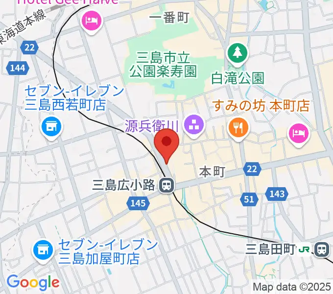 STUDIO O&K 三島店の地図