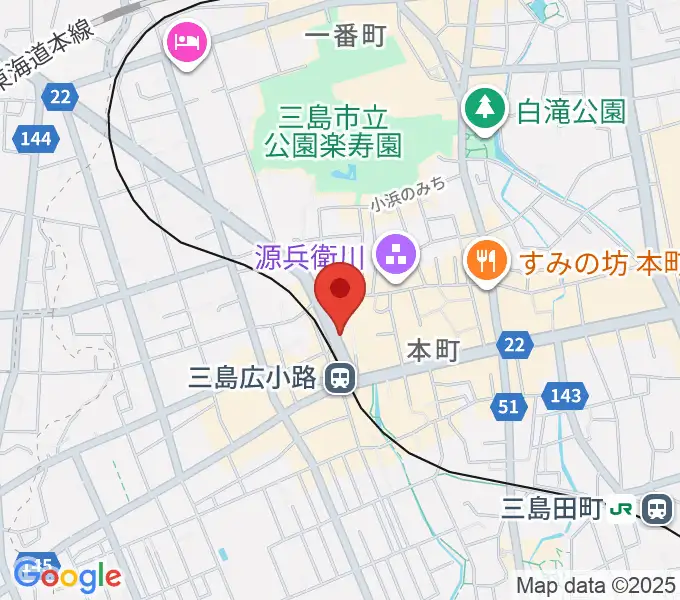 STUDIO O&K 三島店の地図