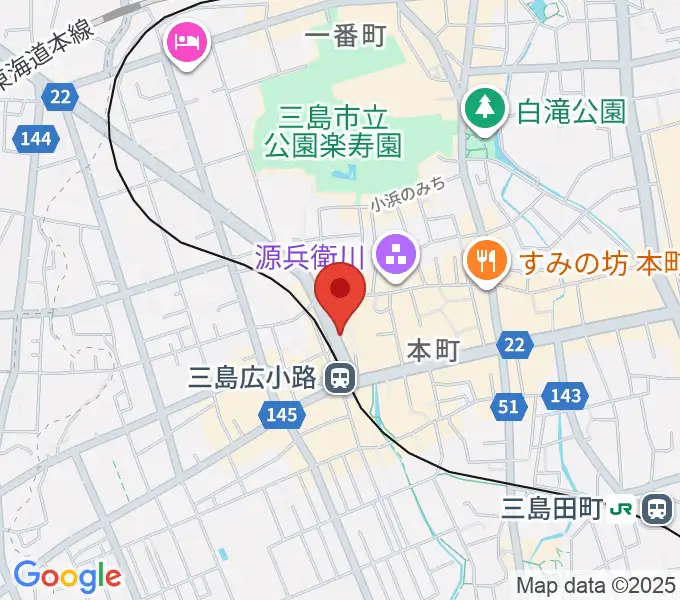 STUDIO O&K 三島店の地図
