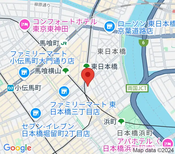 株式会社プリマ楽器の地図