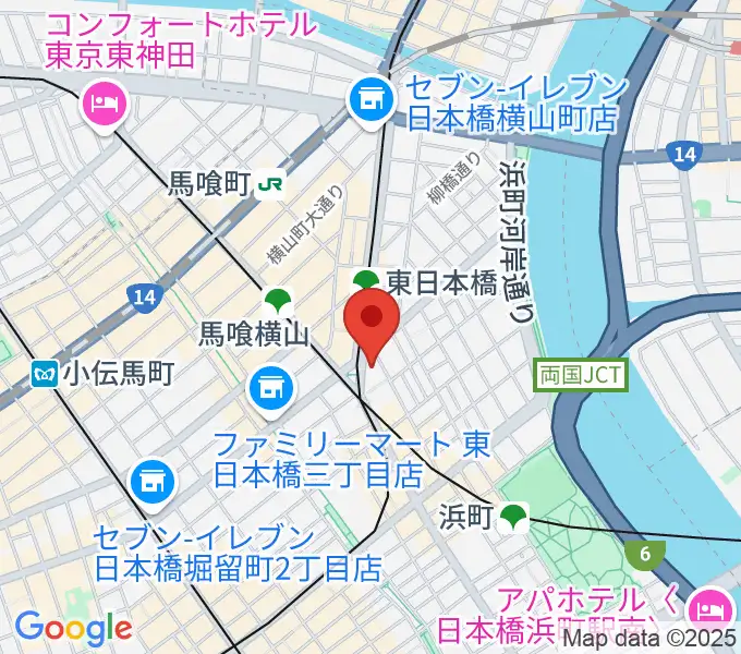 株式会社プリマ楽器の地図