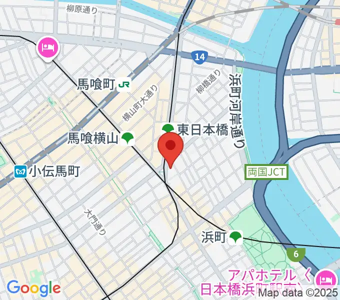 株式会社プリマ楽器の地図