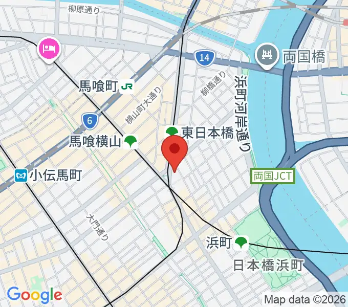 株式会社プリマ楽器の地図