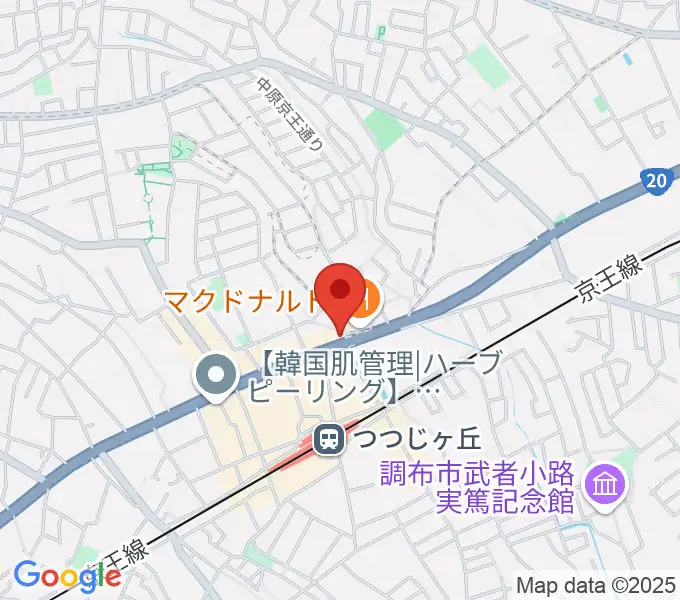 つつじヶ丘FIZZ（フィズ）の地図