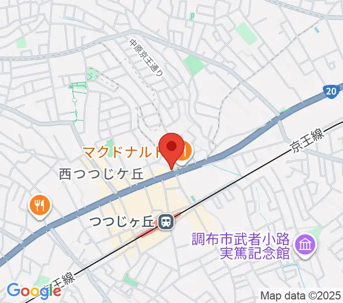 つつじヶ丘FIZZ（フィズ）の地図