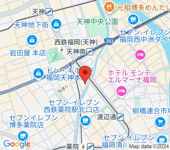 スカラエスパシオの地図