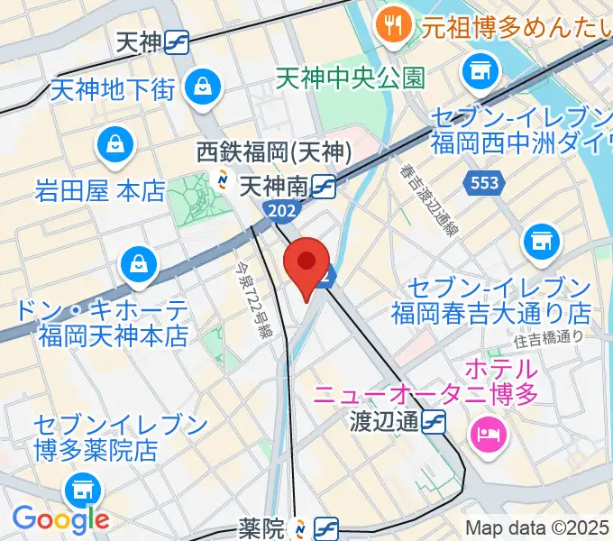 スカラエスパシオの地図