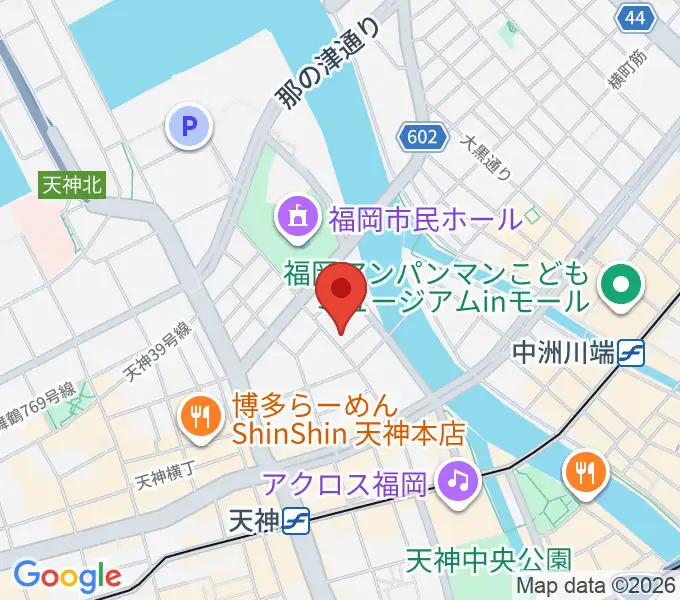 都久志会館の地図