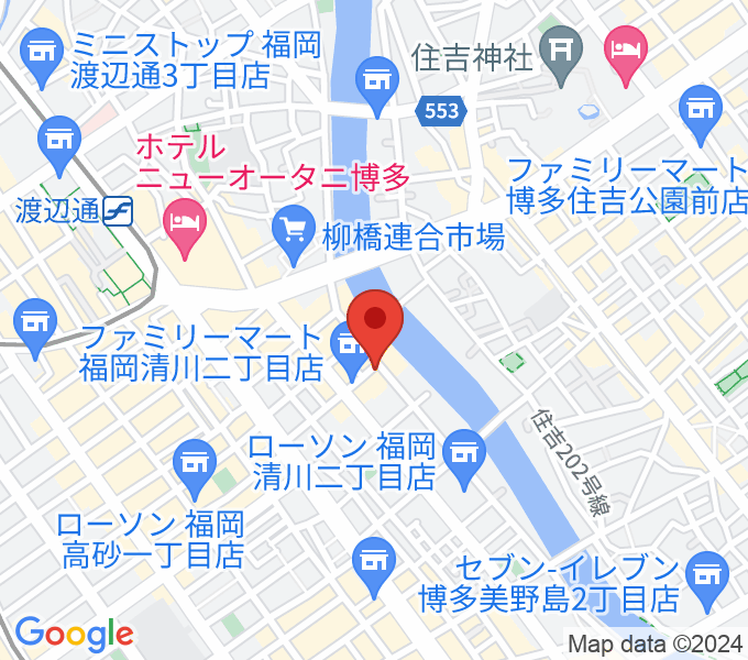 福岡UTEROの場所