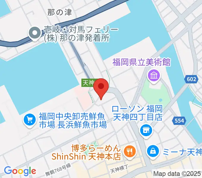 ライブハウスCBの地図