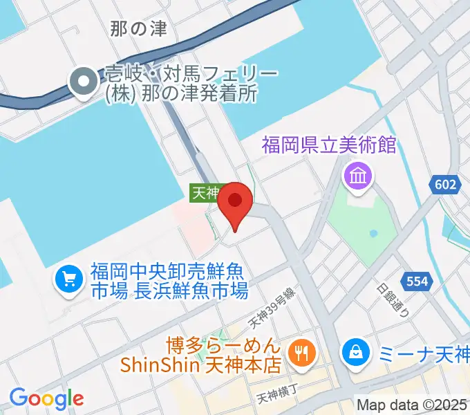 ライブハウスCBの地図