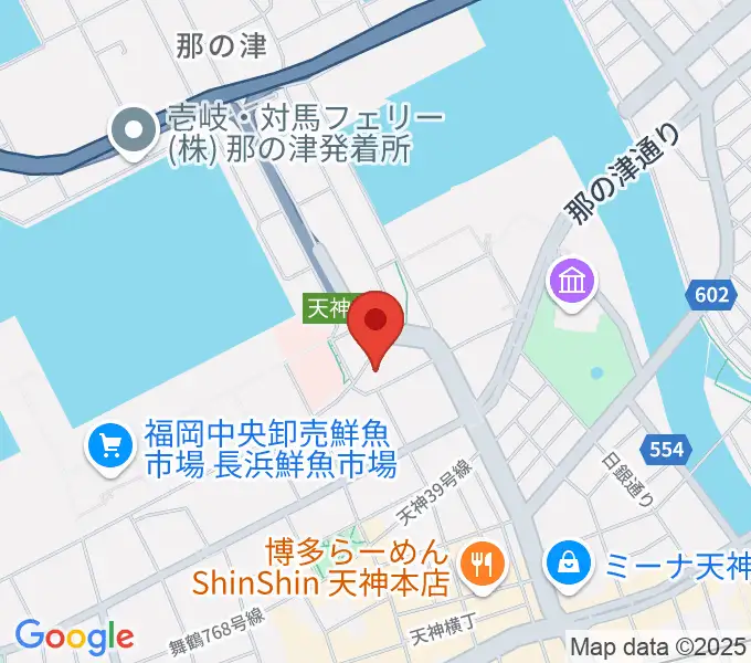 ライブハウスCBの地図