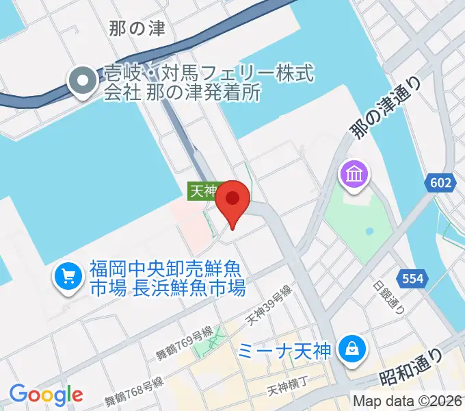 ライブハウスCBの地図