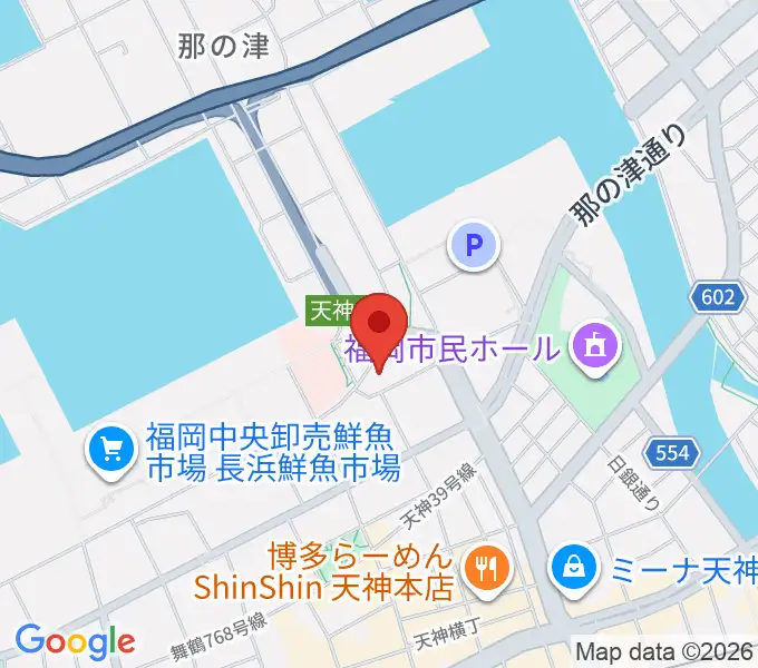 ライブハウスCBの地図