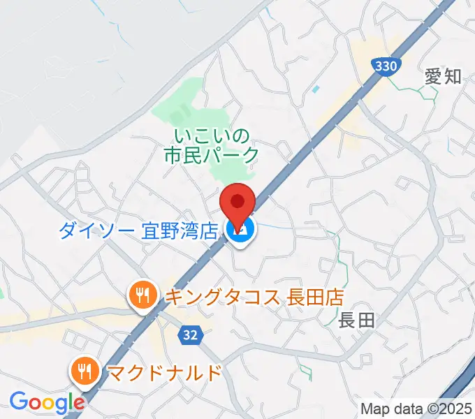 宜野湾ヒューマンステージの地図