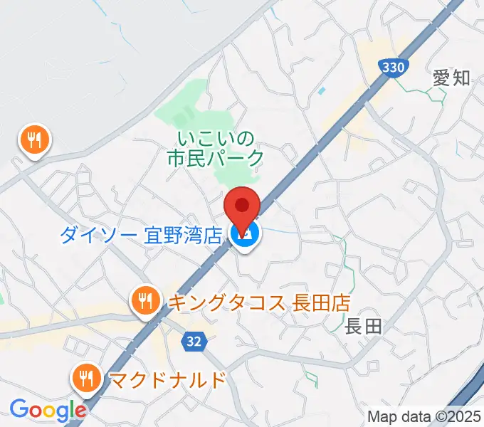 宜野湾ヒューマンステージの地図