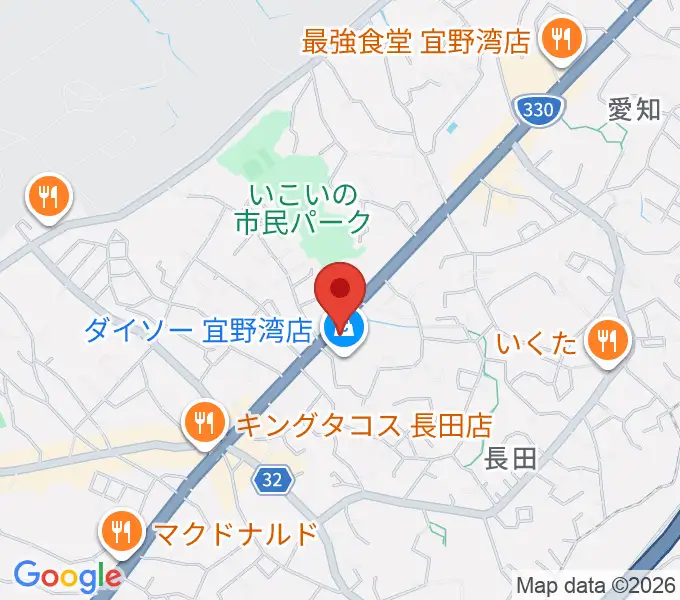 宜野湾ヒューマンステージの地図