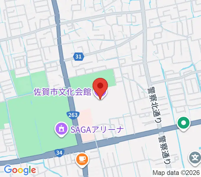 ミズ ウェルビー ホールの地図