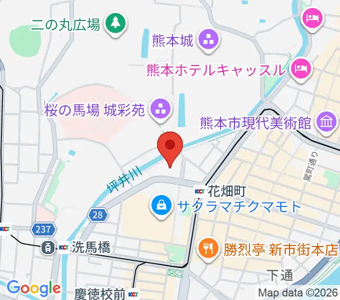 市民会館シアーズホーム夢ホールの地図