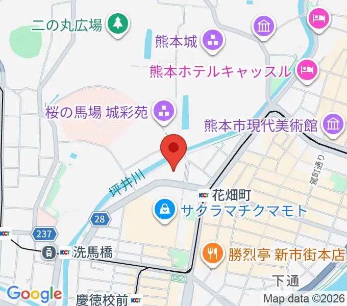 市民会館シアーズホーム夢ホールの地図