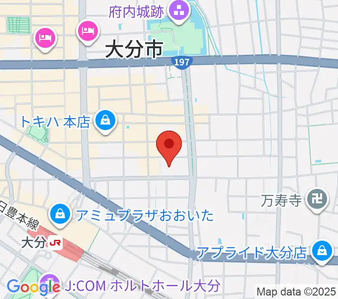 コンパルホールの地図