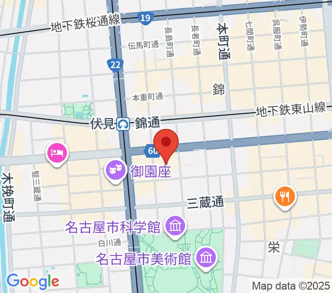電気文化会館 ザ・コンサートホールの地図