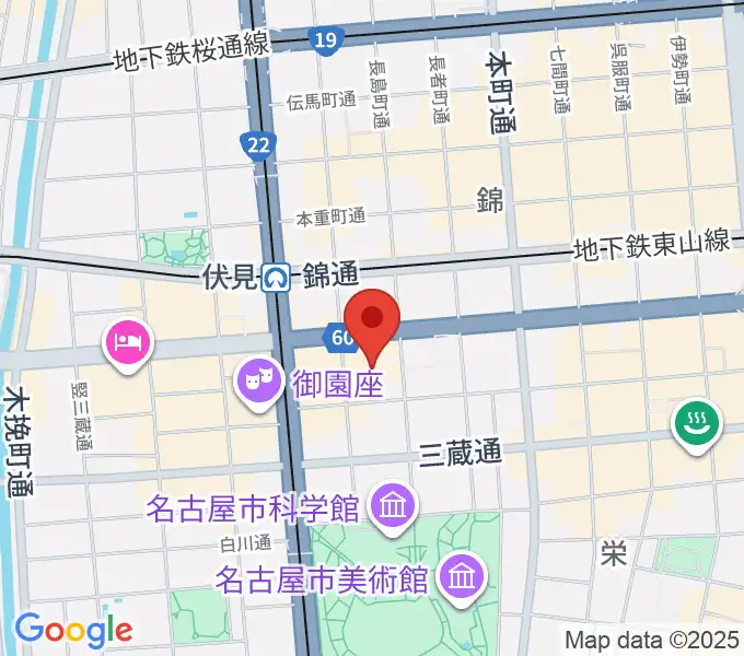 電気文化会館 ザ・コンサートホールの地図