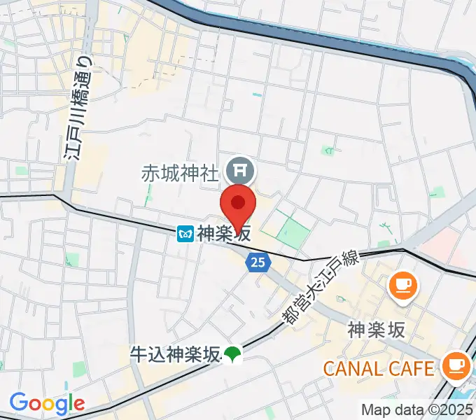 音楽の友ホールの地図