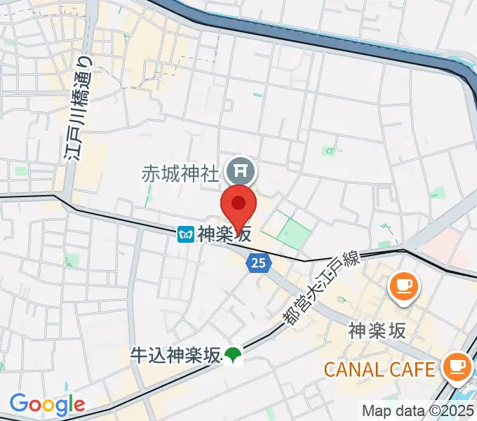 音楽の友ホールの地図