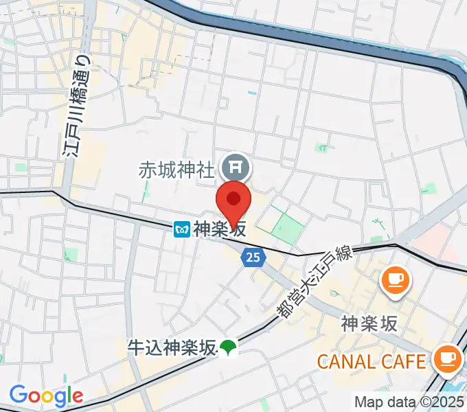 音楽の友ホールの地図