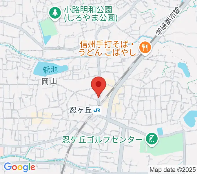 スタジオ・ペグの地図