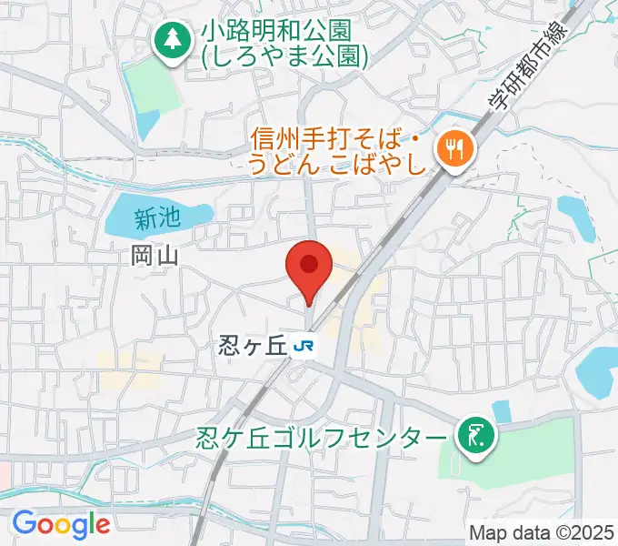 スタジオ・ペグの地図