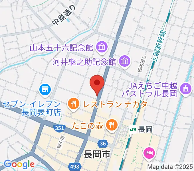 スタジオ・チャオの地図