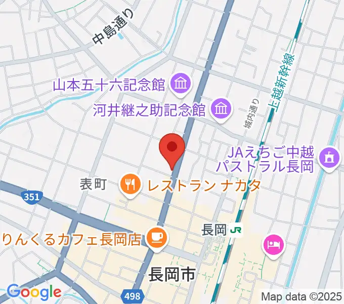 スタジオ・チャオの地図