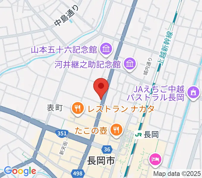スタジオ・チャオの地図