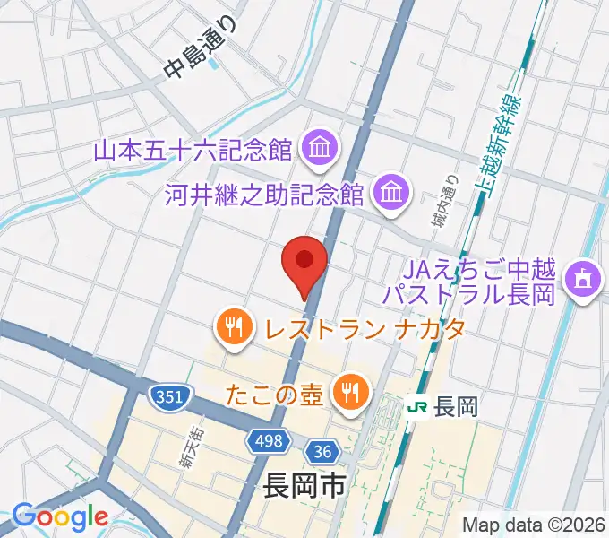 スタジオ・チャオの地図