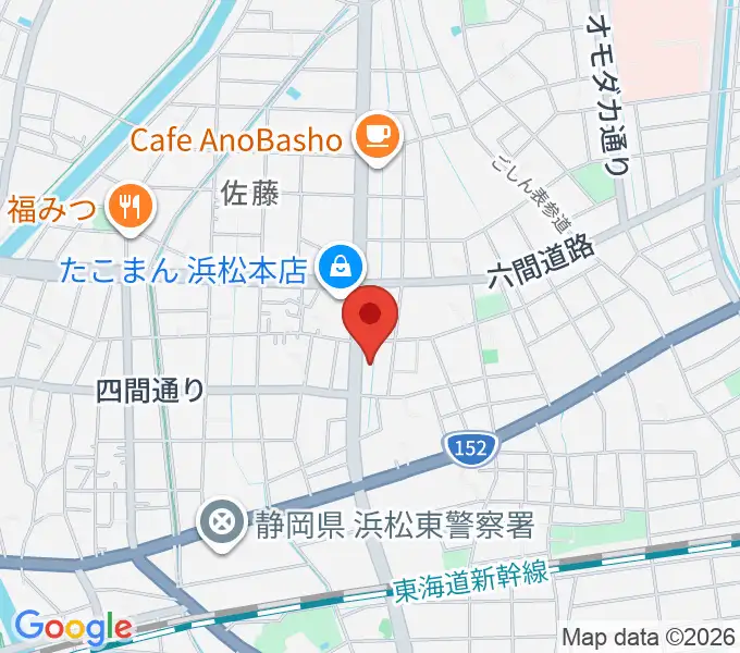 DT-RECORDING STUDIOの地図