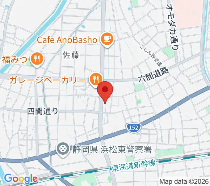 DT-RECORDING STUDIOの地図