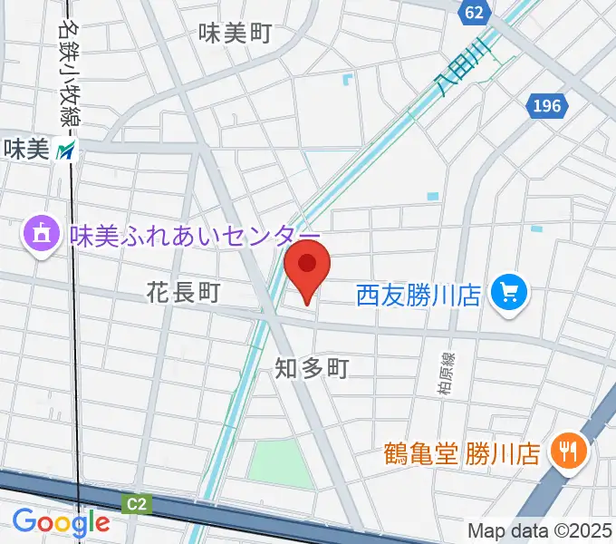 バックヤードガレージ スタジオの地図