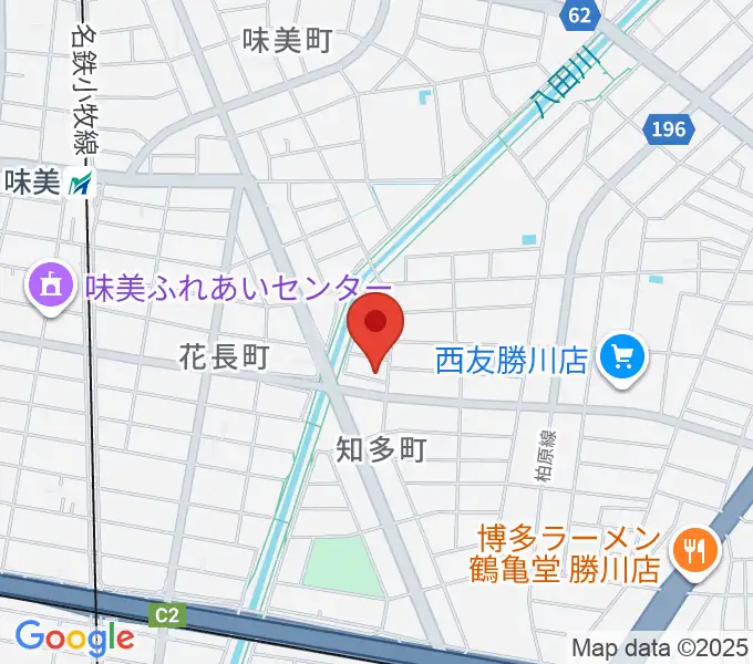 バックヤードガレージ スタジオの地図