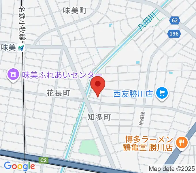 バックヤードガレージ スタジオの地図