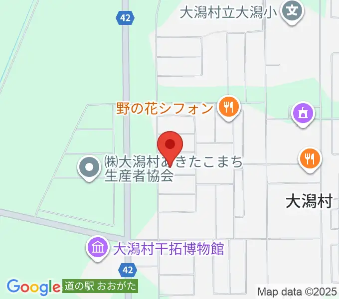 河内スタヂオの地図