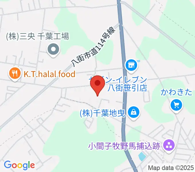 音楽スタジオ エスペラントの地図